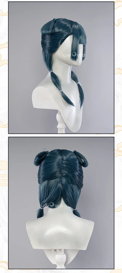 IN STOCK UWOWO Anime Thee Apothecaryy Diariess Maomao Garden Party Hanfuu Cosplay Wig Long Green Hair