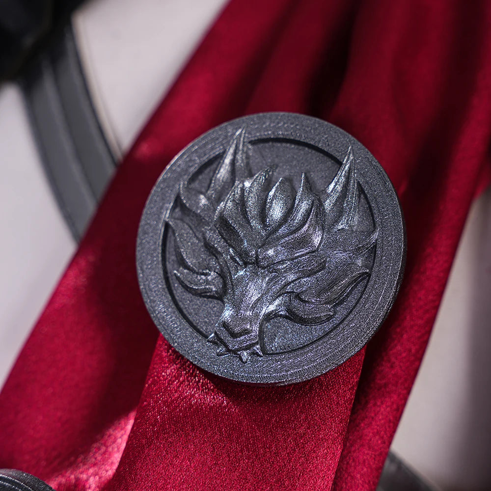 Wuthering Waves Lupa Cosplay Costume Wig Bodysuit Cloak Earrings Tail Headwear Leggings Halloween Party for Women Girls iCoser