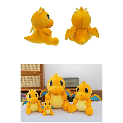 17/47cm Dragonite Pokemon Pillow Doll Lucario Plush Pokémon Plushie Anime Stuffed Toys Charizard Birthday Soft Gift for Children