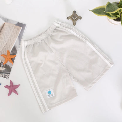 Black Shorts for Boys Kids 1 to 2 3 4 5 6 7 8 9 10 11Years Cute Cartoon Baby Shorts Polyester Pants Short Infantil Summer Shorts