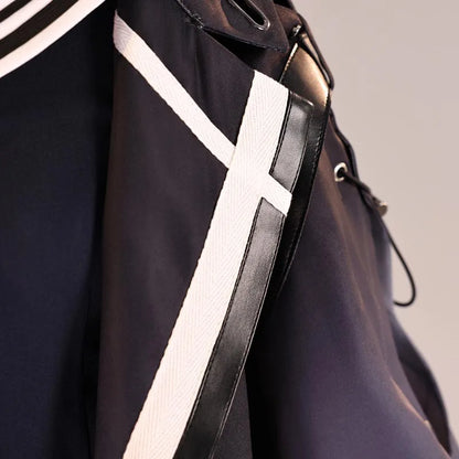 Wuthering Waves Chisa Cosplay Costume Wig Jacket Uniform Skirt Headwear Tattoo Sticker Halloween Party for Women Girls Role Play