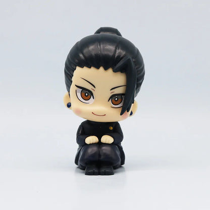 16.5cm Jujutsu Kaisen Anime Figure Rocking Trojan Gojou Satoru Action Figure Car Decorations PVC Adult Collection Model Doll Toy