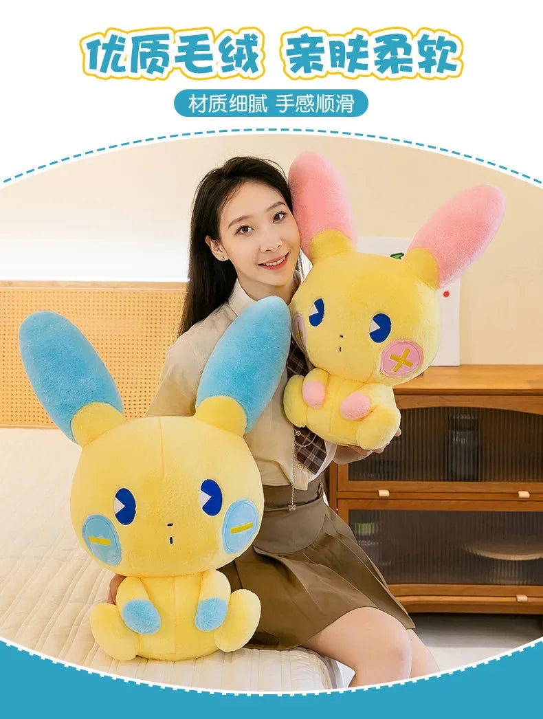 Pokemon Plusle Minun Plush Toys Anime Pokémon Plushie Dolls 30/70cm Cute Stuffed Pillow Pikachu Christmas Gifts for Childrens