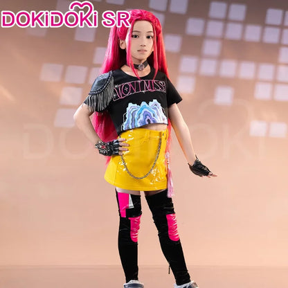 Miraa Cosplay Shoes Anime DokiDoki Girls Cosplay Black White Boots Miraa Golden Stage Performance Shoes