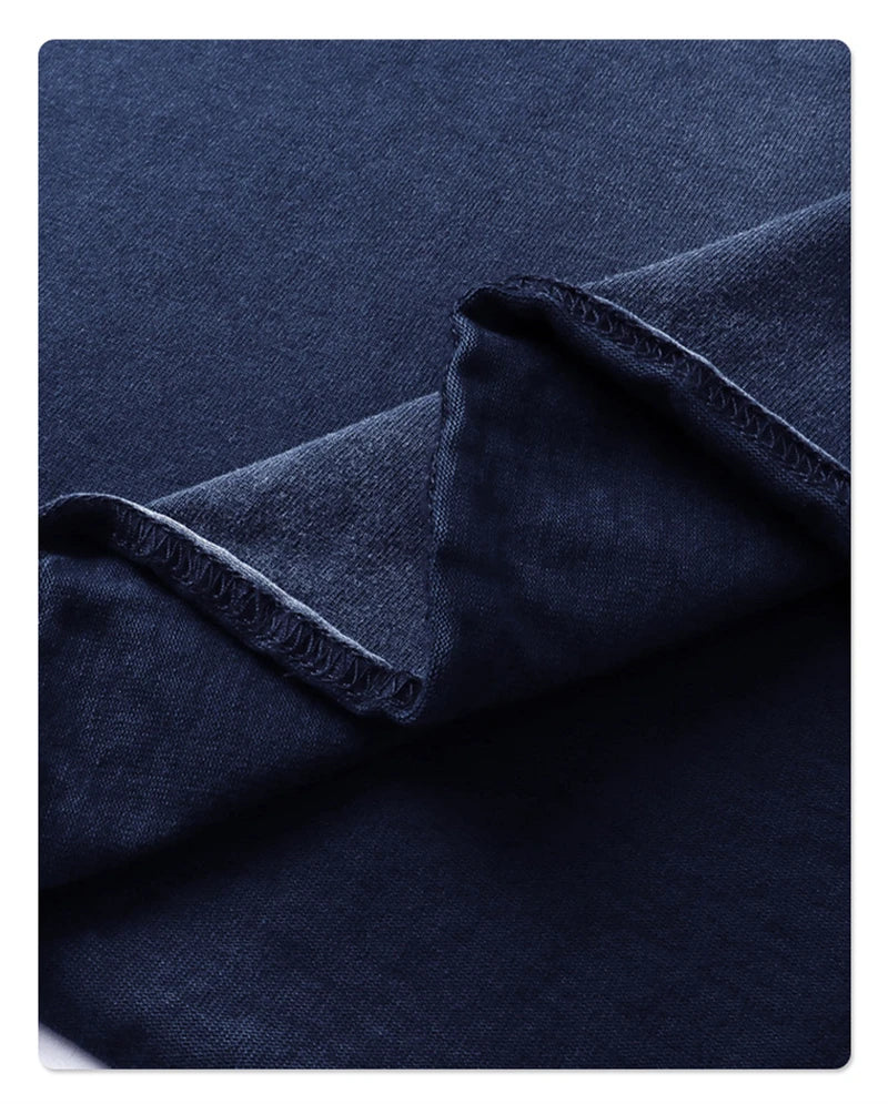 ZODF Retro Summer Men Washed 100% Cotton T-Shirts Unisex High Street Oversized Distressed Broken Neck T Shirt Brand Tees HY1050