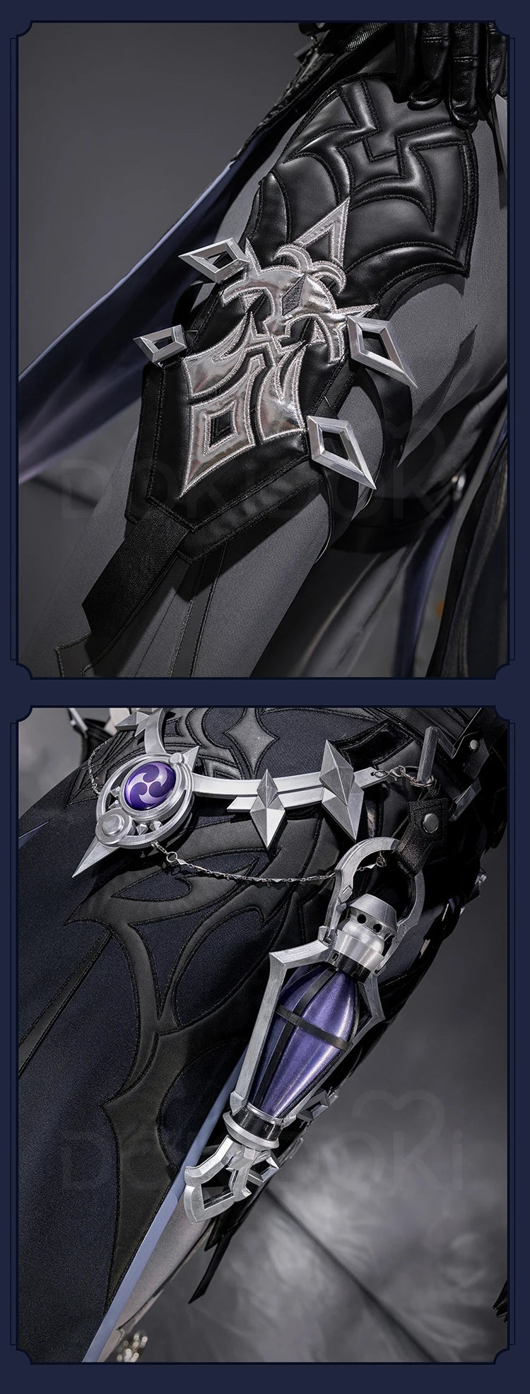 IN STOCK Flins Cosplay Costume Game Genshin Impact【S-3XL】DokiDoki-R Kyrll Chudomirovich Flins Men Halloween Costume Plus Size