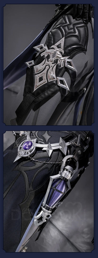 IN STOCK Flins Cosplay Costume Game Genshin Impact【S-3XL】DokiDoki-R Kyrll Chudomirovich Flins Men Halloween Costume Plus Size