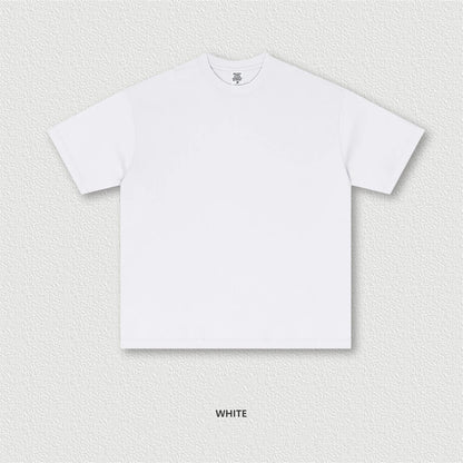 ZODF 2025 Summer Men 180gsm Solid T-Shirts Women Unisex Loose Basic Breathable Cotton T Shirt Brand Tees HY0971