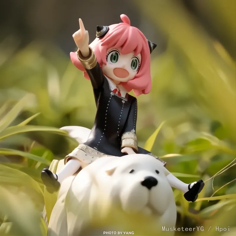 14cm SPY×FAMILY Anya Forger Anime Figure Kawaii PVC Collectible Doll Toy