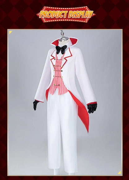 IN STOCK Alastor Lucifer Charlie Adam Cosplay Costume Anime DokiDoki-N【XS-3XL】 Halloween Costume Lucifer Cosplay Plus Size