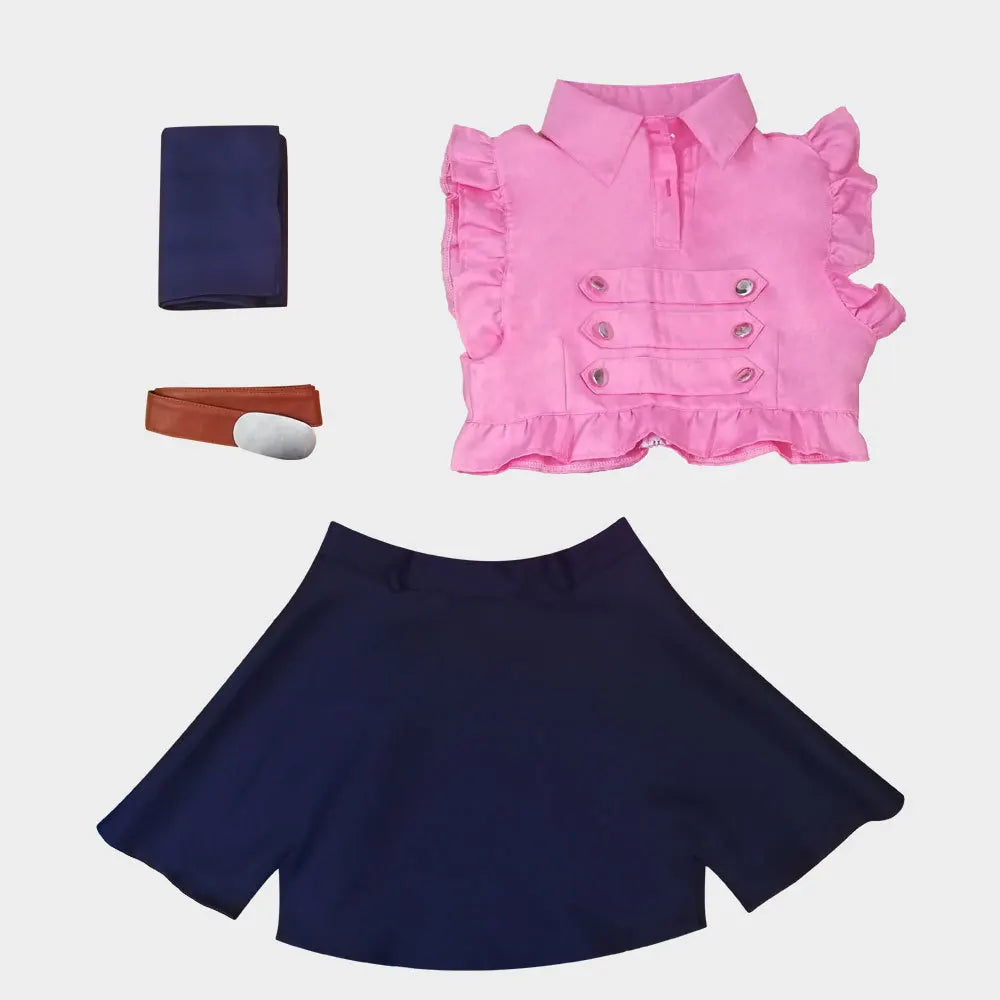 The Seven Deadly Sins Elizabeth Liones Dress Set Polyester Women