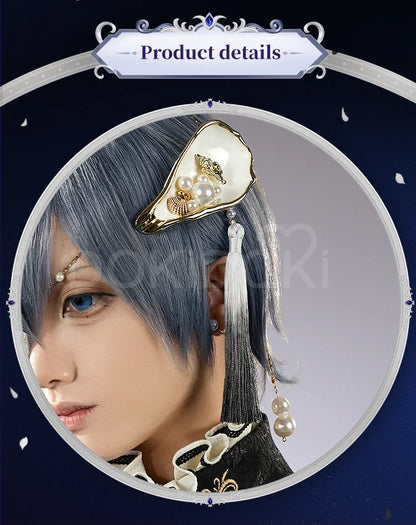 IN STOCK Ciel Phantomhive Cosplay Costume Anime DokiDoki-SR Men Halloween Costume Ciel Oyster Dress