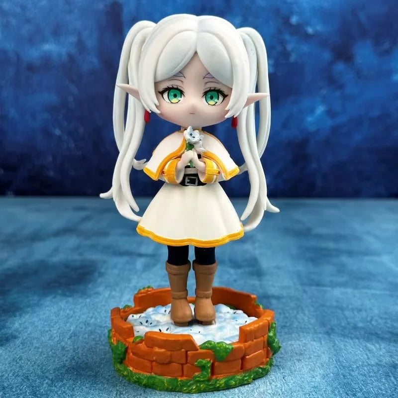 Cute Frieren Anime Figurine Frieren:Beyond Journey's End Beautiful Girl Action Figures PVC Collection Decoration Model Toy Gifts