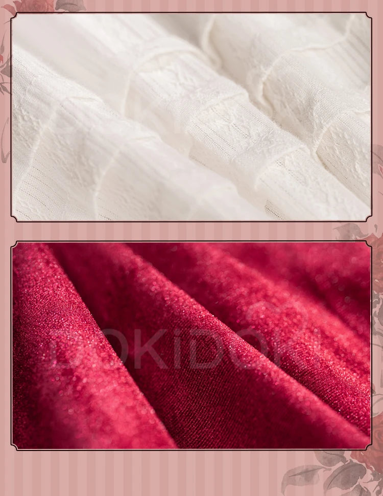 Hinaichigo Cosplay Costume Anime Rozen Maiden Cosplay DokiDoki-SR Women Halloween Cute Pink Lolita Dress