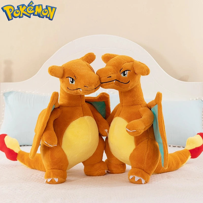 35/45/60CM Big Size Pokemon Charizard Plush Cartoon Anime Plushies Soft Doll Pillow Kawaii Stuffed Plushie Ornament Gift for Kid