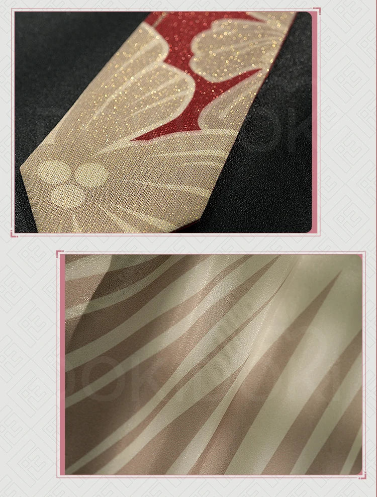 IN STOCK Fugue Cosplay Costume Game Honkai:Star Rail DokiDoki-SR Honkai Women Costume Tingyun Fugue Cosplay Ears Tail Christmas