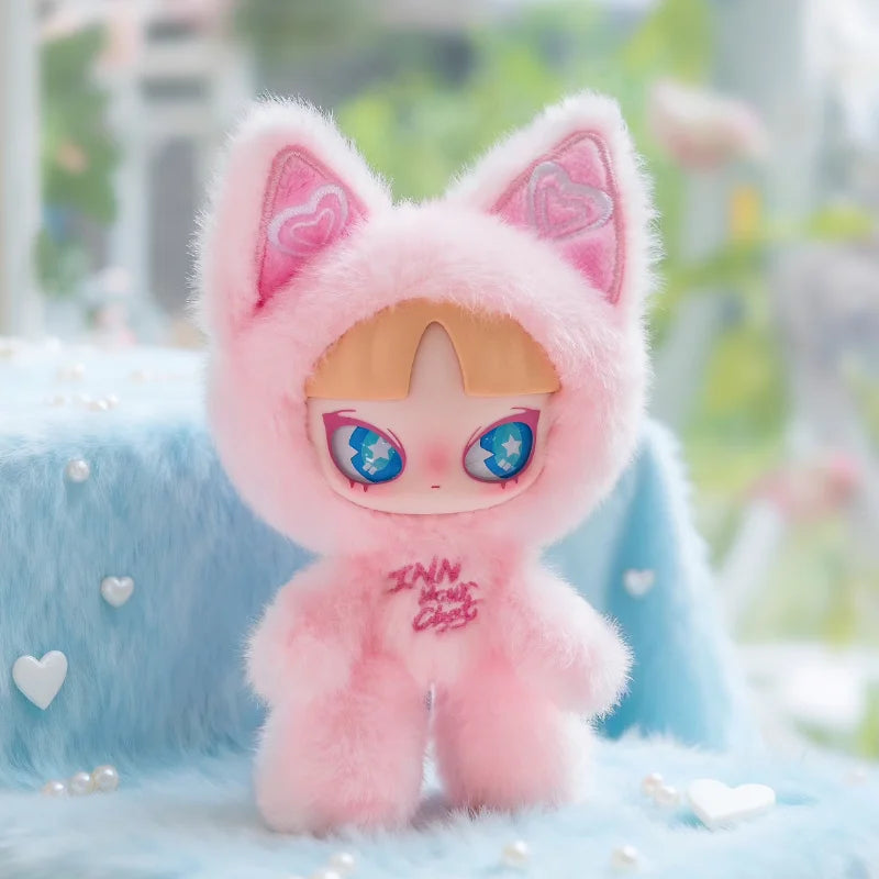 INNS Cat Inn Your Chat Series Mystery Blind Box Fluffy Kawaii Plush Doll Backpack Pendant Collectible Trendy Toy