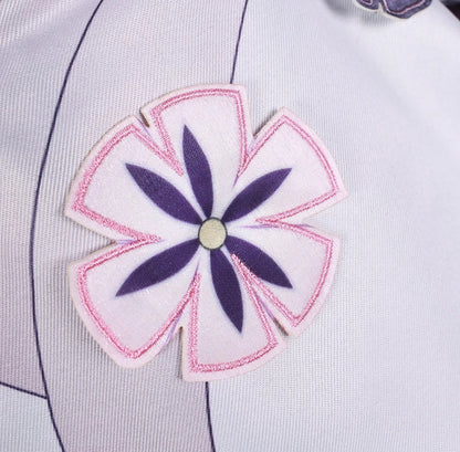 iCoser Honkai Star Rail Castorice Cosplay Costume Wig Dress Uniform Headwear Halloween Party for Women Girls Carnival Cos Props