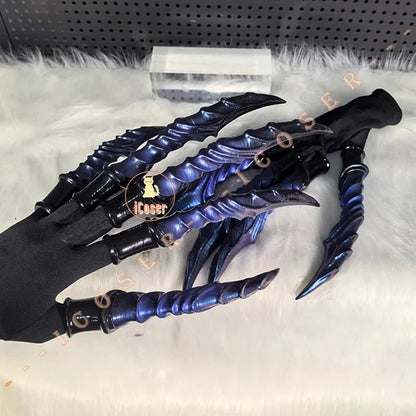 Anime Movies Nezha 2 Ao Run Cosplay Weapons Nail Props Rift Claw Tearing Space Prop Nezha Mo Tong Nao Hai Halloween Party Gifts