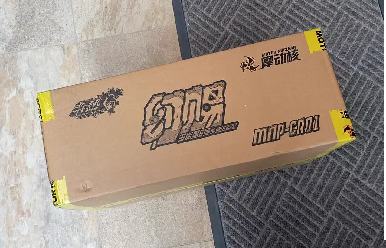 【In Stock】 100% Genuine MOTOR NUCLEAR MNP-CR01 HUANCI 22CM Assembling Movable Model Toys Alloy Skeleton Mecha Figurine Toy Gifts