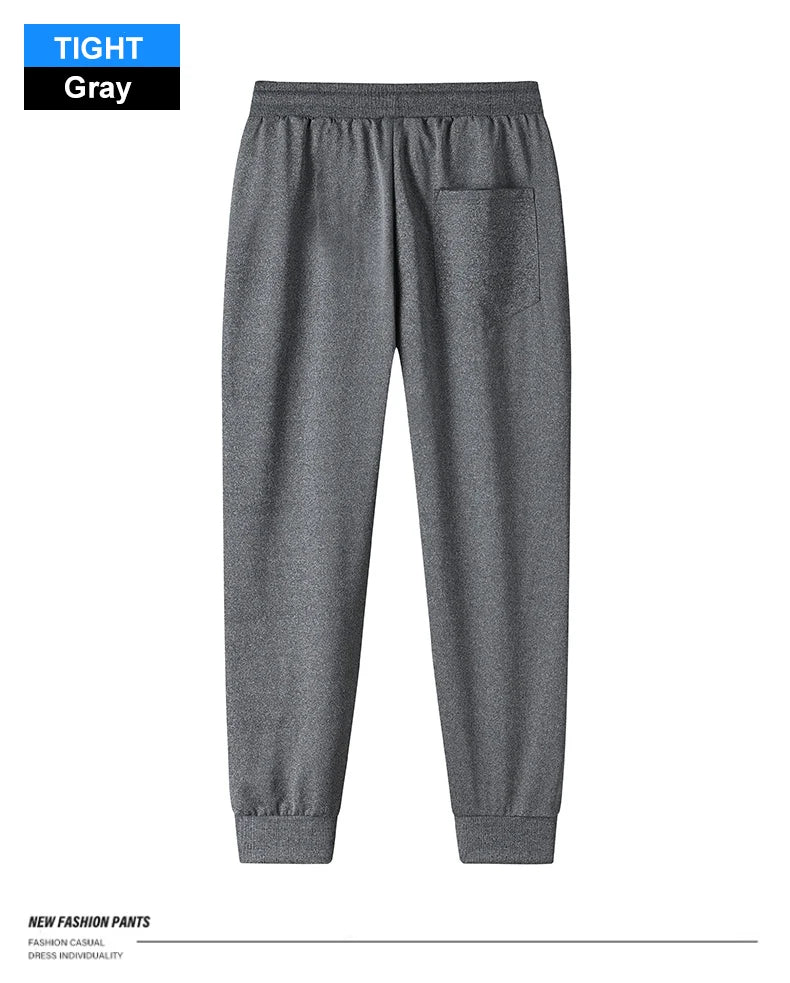 Chrlck Men’s Tight Sweatpants Straight Jogging Pants Casual Sport Running Trousers Spring Summer