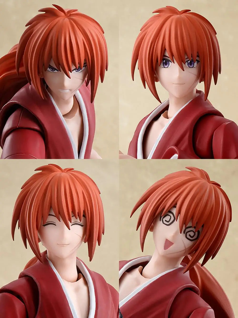 Bandai S.H.Figuarts Rurouni Kenshin Himura Kenshin 13.5cm PVC Model