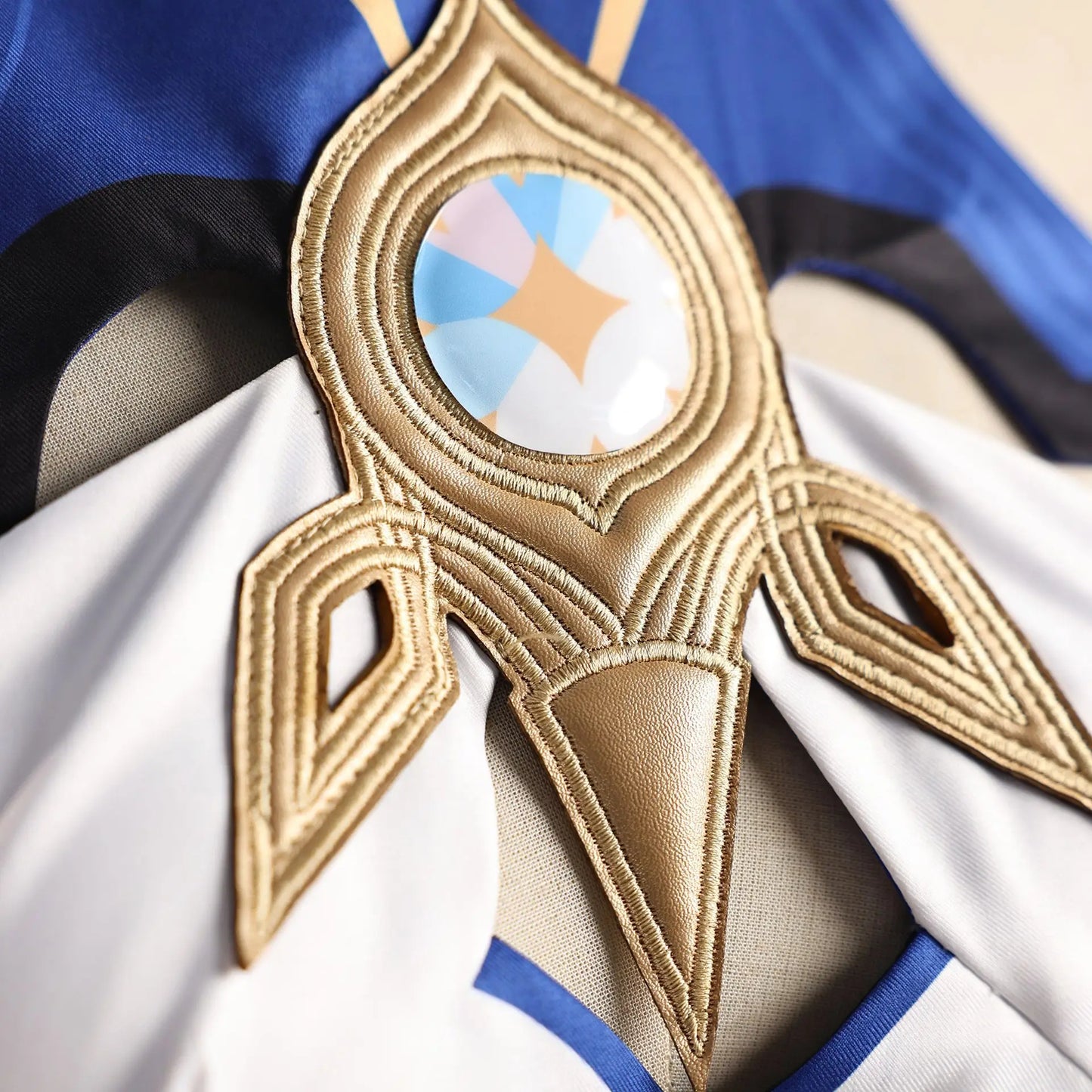 Genshin Impact Istaroth Cosplay Costume Wig Dress Uniform Tokoyo Ookami Kairos Four Shades Halloween Party for Women Girls Props