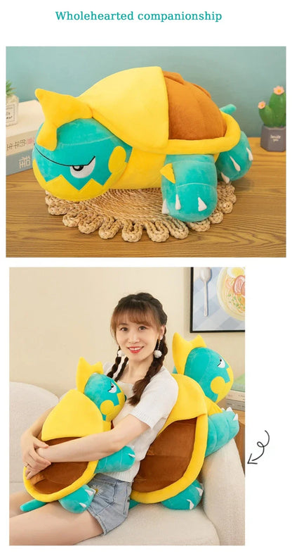35/70cm Drednaw Pokemon Large Plush Toys Anime Doll Cute Pillow Cartoon Giant Pokémon Plushie Stuffed Gift for Kids Christmas
