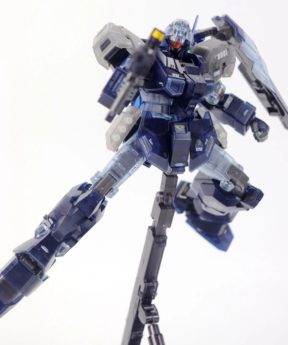 Daban 6641A MG Clear Color Transparent Armor Model Kit 1/100 ABS