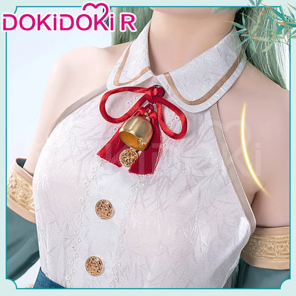 Huohuo Cosplay Costume Game Honkai: Star Rail DokiDoki-R Honkai Women Cute Maid Costume Huo Huo Cosplay Tail Christmas