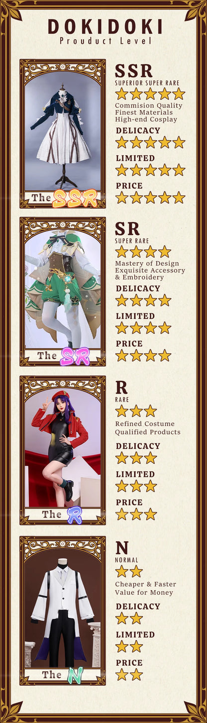 IN STOCK Frieren Himmel Fern Stark Heiter Cosplay Costume Anime Frieren: Beyond Journey's End【S-2XL】DokiDoki-R Cosplay Plus Size