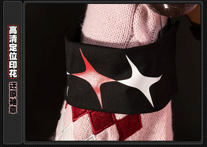 Zenless Zone Zero Ukinami Yuzuha Cosplay Costume Wig Skirt Sweater Uniform Headwear Spook Shack Halloween Party for Women Girls