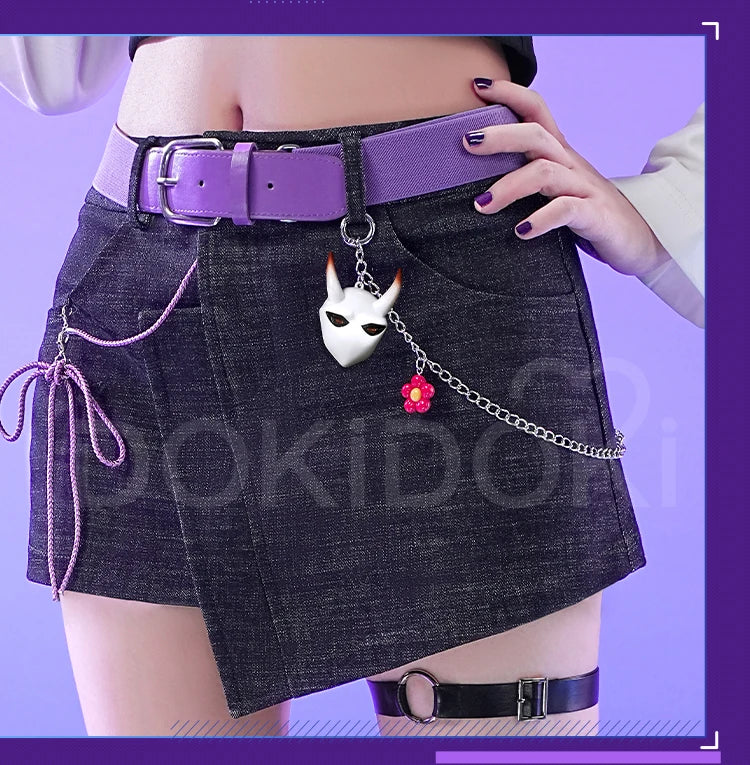 Tracy Reznik Mechanic Cosplay Costume Game Identity V DokiDoki-SR Phantom Girl Lock Core BLK Tracy Women Dress Cosplay