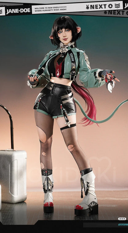 IN STOCK Jane Doe Cosplay Costume Game Zenless Zone Zero Cosplay 【S-2XL】DokiDoki-SR ZZZ Women Metal Accessory Mice Halloween