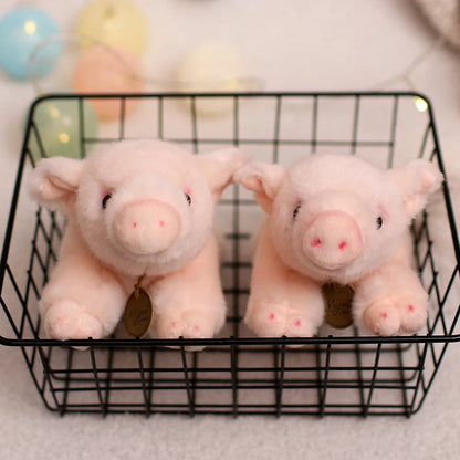 1pcs Cute Little Pig Miyoni Plush Toy Kawaii Stuffed Animal Piggy Soft Doll Sleep Companion Gift For Girl Boy