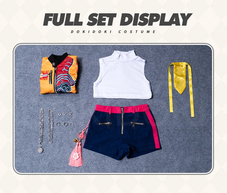 【Last Batch】IN STOCK Rumii Zoeyy Miraa Cosplay Costume【XS-3XL】DokiDoki-N Women Costume Wig Family Rumii Cosplay Plus Size
