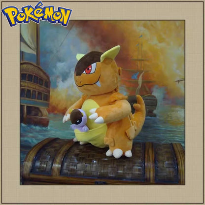 60CM Pokemon Kangaskhan Plush Cartoon Anime Plushies Soft Doll Pillow Kawaii Stuffed Plushies Ornament Giving Gifts To Children