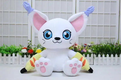 50CM Big Size Tailmon Plushies cartoon anime peluche Kawaii ornament Comfortable soft doll Children's peluche Toy Gifts