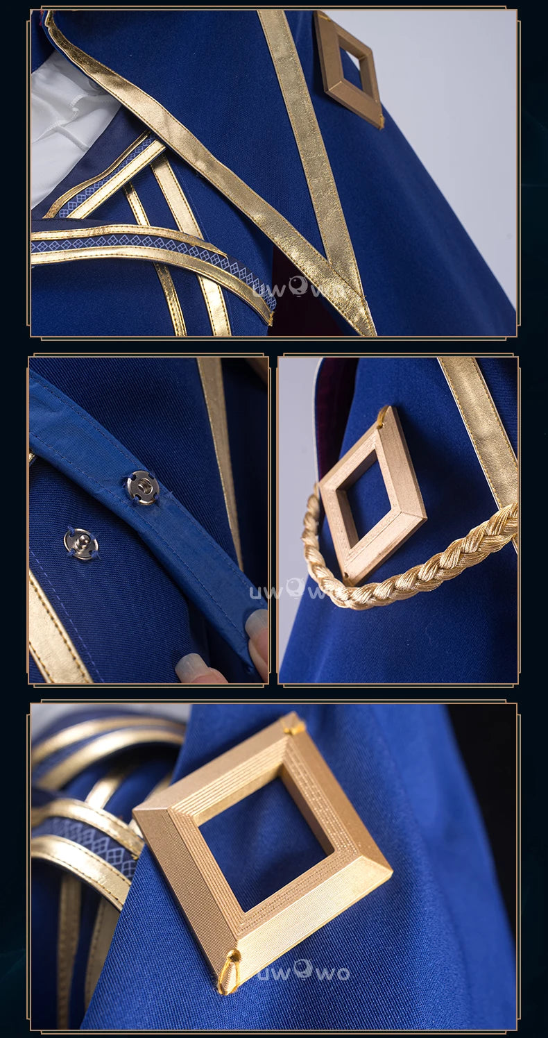 LAST BATCH UWOWO Caitlyn Cosplay Game LOL Caitlyn Arcane Commander Cosplay Costume With Cloak Hat Prop Halloween Costume