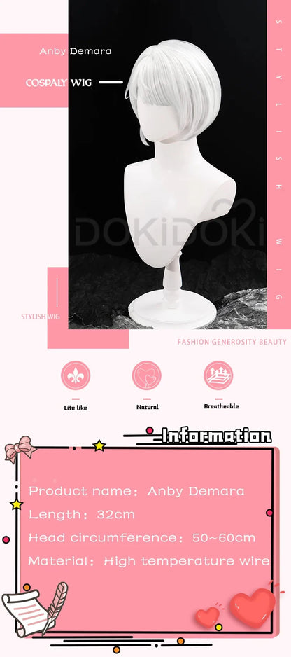 IN STOCK Anby Demara Cosplay Costume Game Zenless Zone Zero Cosplay DokiDoki-R Anby Wig Gentle House
