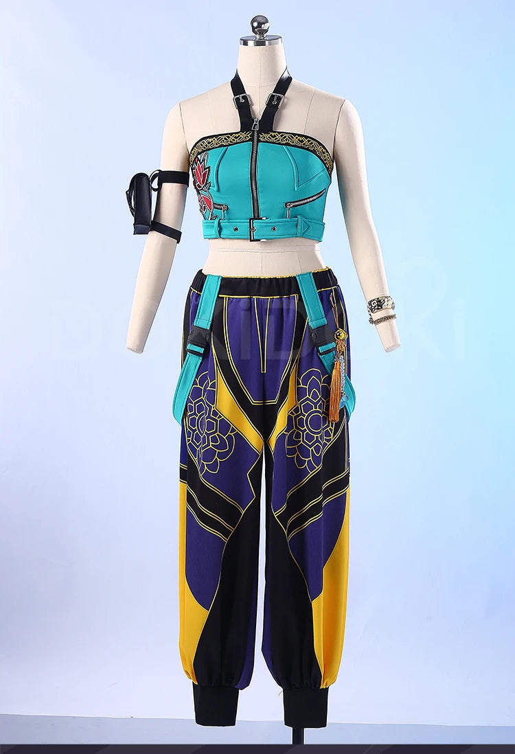 【Last Batch】IN STOCK Rumii Zoeyy Miraa Cosplay Costume【XS-3XL】DokiDoki-R Women Yellow Suit Rumii Miraa Costume Plus Size