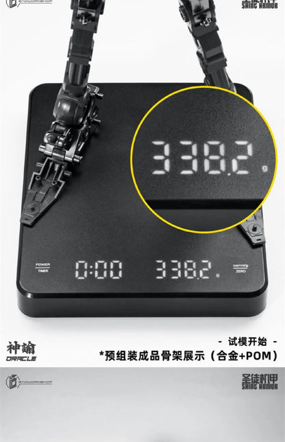 Zaoworkshop Shenyu Saint Mecha Assembly Model Action Figures Transformable Mecha Figurine Trendy Toys Surprise Gifts Collectible