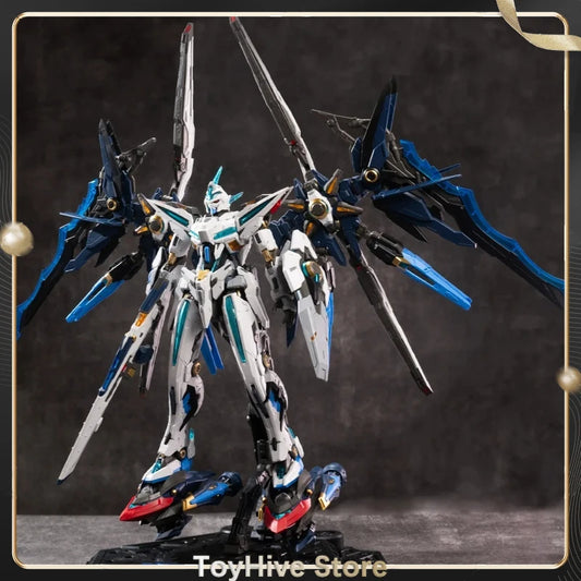 【In Stock】 100% Genuine MOTOR NUCLEAR MNP-CR01 HUANCI 22CM Assembling Movable Model Toys Alloy Skeleton Mecha Figurine Toy Gifts