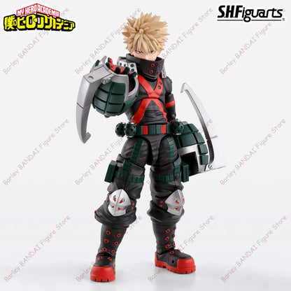 Bandai S.H.Figuarts My Hero Academia Izuku Midoriya Katsuki Bakugo PVC Model
