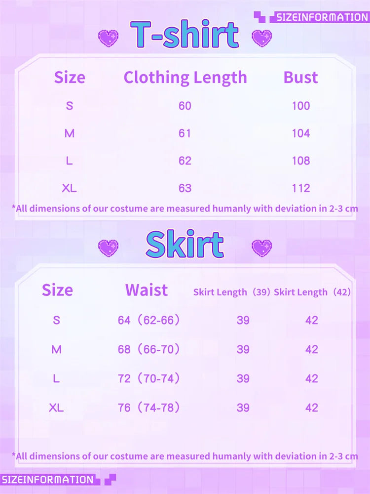 Yoisakii Kanadee Cosplay Costume Game DokiDoki-R Cosplay Women Cute Dress Cosplay Kanadee Bag Earphones Halloween Wig