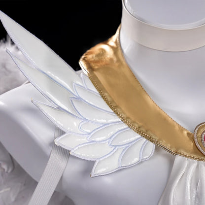 Anime New Panty Stocking with Garterbelt Pantiel Panty Anarchy Cosplay Costume Angel Skirt Wings Halloween for Women Girls Prop