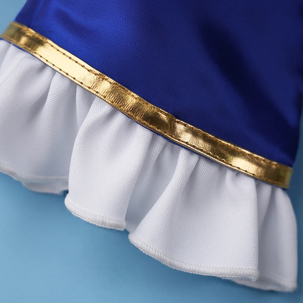 iCoser Honkai Star Rail Fate Saber Cosplay Costume Wig Dress Uniform Headwear Carnival Halloween Party Women Girls Props Gifts