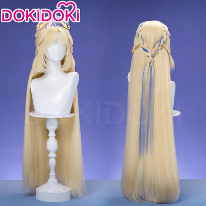 IN STOCK Alice Nicole Reeyn Wig Genshin Impact DokiDoki The Hexenzirkel N Nicole Reeyn A Alice Cosplay Free Cap