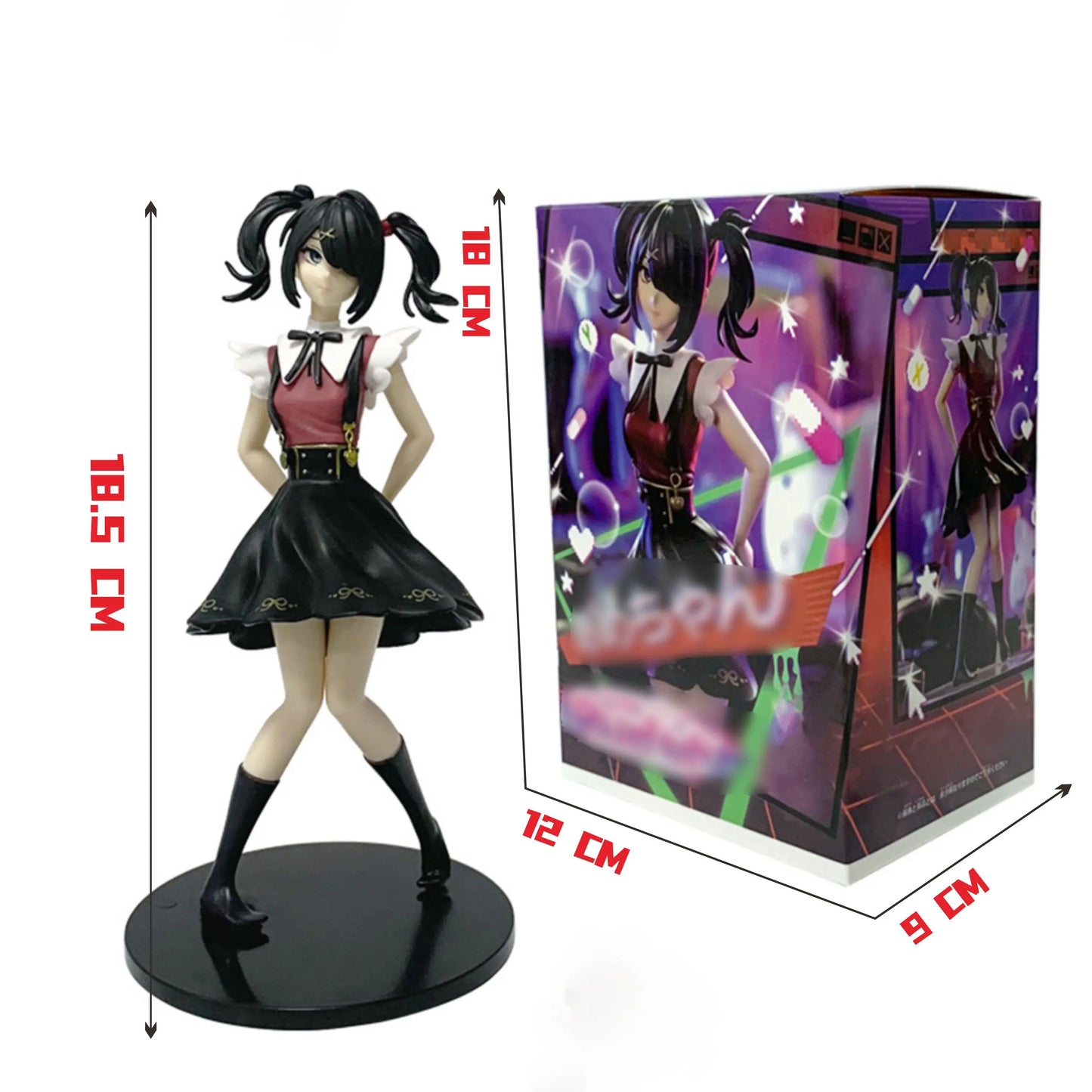 Million-Follower Streamer Girl | Super Cute Hana & Tenshi-chan Figure Merchandise | Decoration, Collection, Gift for Holidays