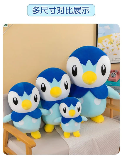Pokemon Kawaii Piplup Plush Toys Cute Cartoon Stuffed Soft Toys Anime Penguin Plushie Big Doll Throw Pillow Kids Birthday Gift